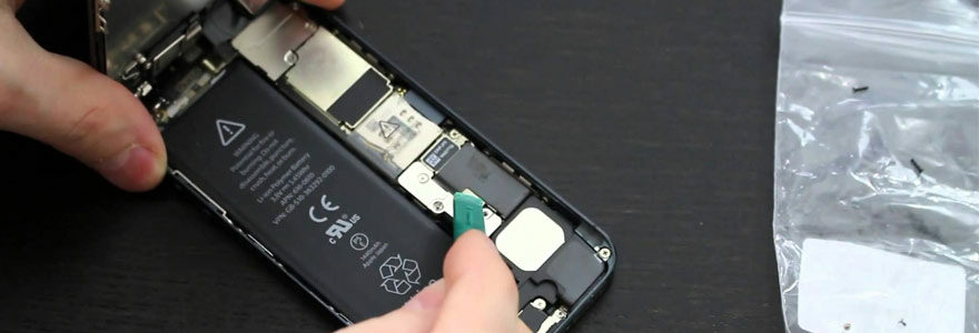 batterie d'un iPhone 5